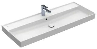 Villeroy & Boch Schrankwaschtisch Collaro 1200x470mm re-eckig 1HL. m. ÜL. Stone White cplus – Bild 2
