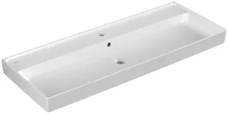 Villeroy & Boch Schrankwaschtisch Collaro 1200x470mm re-eckig 1HL. m. ÜL. Stone White cplus – Bild 3