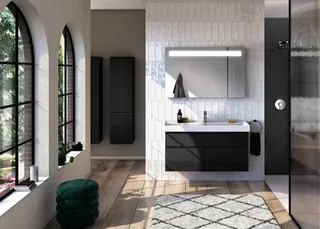 Villeroy & Boch Schrankwaschtisch Collaro 1200x470mm re-eckig 1HL. m. ÜL. Stone White cplus – Bild 4