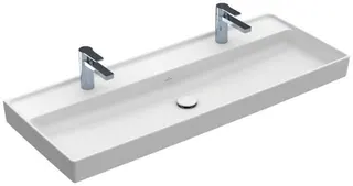 Villeroy & Boch Schrankwaschtisch Collaro 1200x470mm re-eckig 2HL. o. ÜL. Stone White cplus