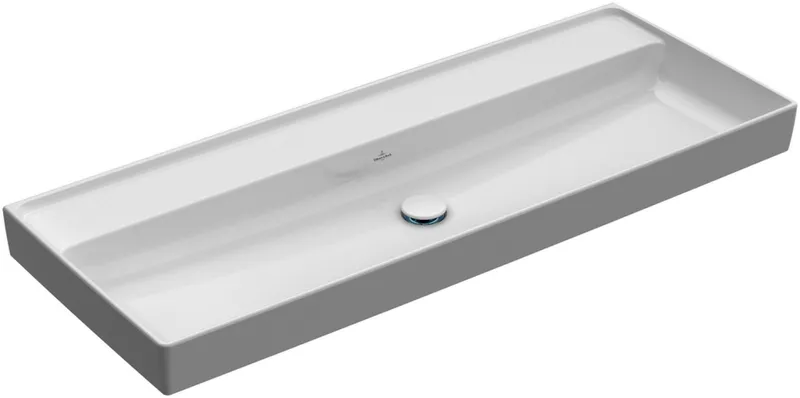 Villeroy & Boch Schrankwaschtisch Collaro 1200x470mm Rechteck o. ÜL. Stone White CeramicPlus