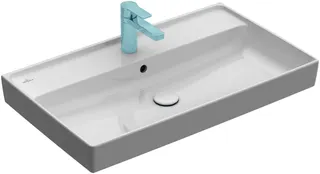 Villeroy & Boch Schrankwaschtisch Collaro 800x465mm Rechteck 1HL. ohne Überlauf Weiß Alpin