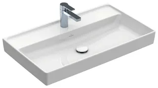 Villeroy & Boch Schrankwaschtisch Collaro 800x465mm Rechteck 1HL. ohne Überlauf Weiß Alpin – Bild 2