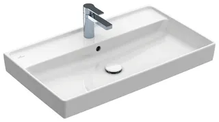 Villeroy & Boch SchrankWT Collaro 800x465mm re-eckig 1HL. m. ÜL Unterseite geschl we Alpin c+