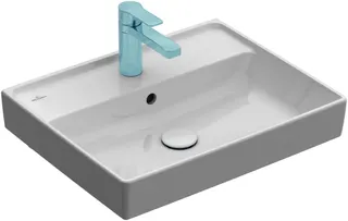 Villeroy & Boch Waschbecken Collaro 550x440mm Rechteck ohne Überlauf Weiß Alpin