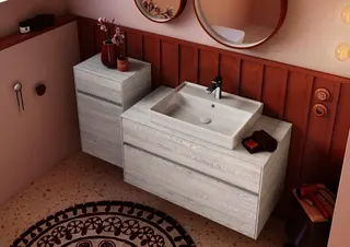 Villeroy & Boch Waschtisch Collaro 600x470mm re-eckig 1HL. m. ÜL. Unterseite geschl. we Alpin cplus – Bild 4