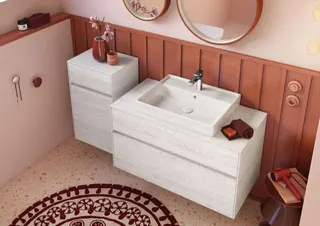 Villeroy & Boch Waschtisch Collaro 600x470mm re-eckig 1HL. m. ÜL. Unterseite geschliffen Weiß Alpin – Bild 2