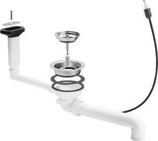 Viega Ablaufventilset 7139.163 in Kunststoff weiss – Bild 2