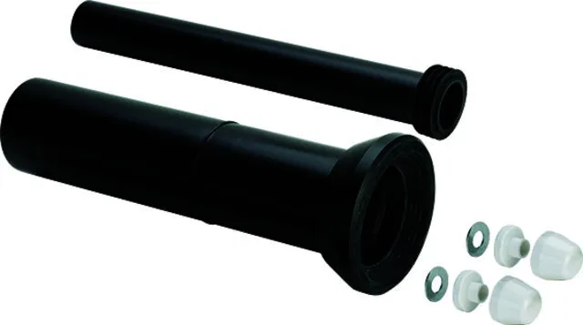 Viega Anschlussset 3817.819 in DN90 x 400mm Kunststoff schwarz