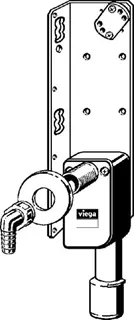 Viega Armaturenträger Prevista Dry Plus 8555.36 für Waschmaschinenanschluss – Bild 3