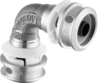 Viega Bogen 90 Grad mit SC Raxofix DN10 5316.01 in DN10 Siliziumbronze – Bild 2