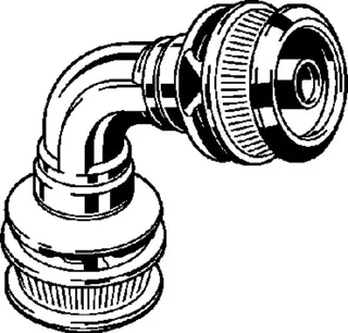 Viega Bogen 90 Grad mit SC Raxofix DN10 5316.01 in DN10 Siliziumbronze – Bild 3