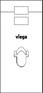 Viega Gipskarton Verkleidungsplatte 8570.40 in 1120 mm – Bild 2