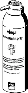 Viega Lecksuchspray 5300 für alle Viega Rohrleitungssysteme – Bild 3