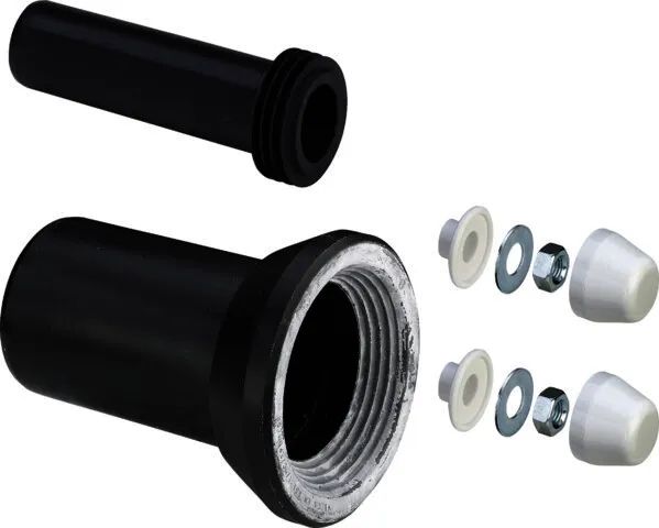 Viega Montagesatz 8010.27 in DN90 Kunststoff schwarz