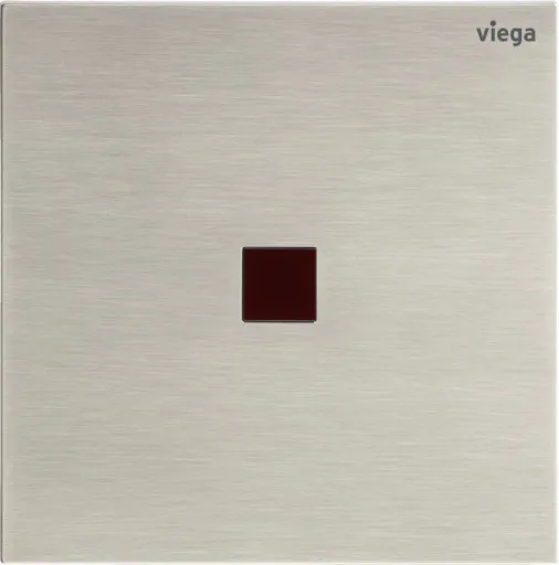 Viega Urinal Ausstellungsplatte VfM 200 8620.29 aus Kunststoff edelstahlfarben