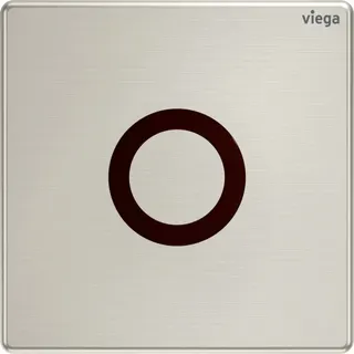 Viega Urinal Ausstellungsplatte VfP 12 8635.29 aus Edelstahl gebürstet