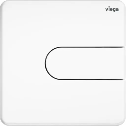 Viega Urinal Betätigungsplatte VfS 23 8613.2 aus Kunststoff in weiß alpin