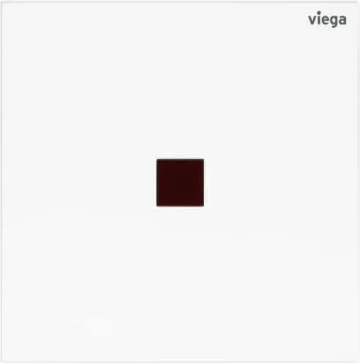 Viega Urinal Betätigungsplatte VfM 200 8620.2 aus Kunststoff in weiß alpin