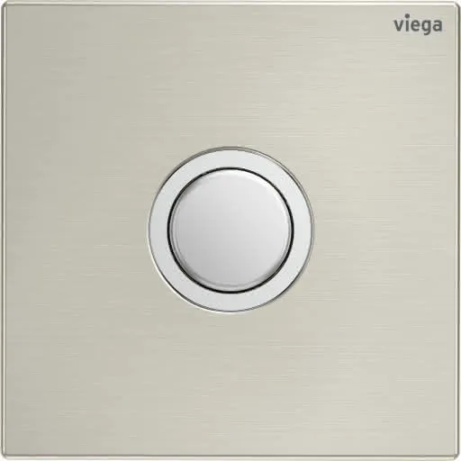 Viega Urinal Betätigungsplatte VfP 11 8631.2 in Edelstahl gebürstet