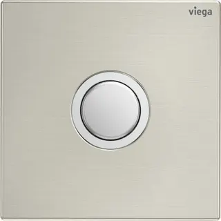 Viega Urinal Betätigungsplatte VfP 11 8631.2 in Edelstahl gebürstet