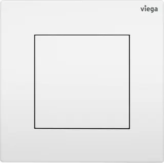 Viega Urinal Betätigungsplatte VfS 21 8611.2 aus Kunststoff in weiß alpin