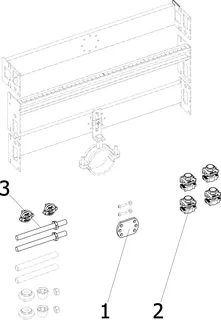 Viega Urinal Modul Prevista Dry Plus 8565 für AP Druchspüler in 420 mm – Bild 5