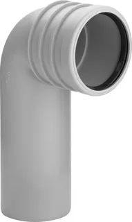 Viega WC Anschlussbogen 3816.1 in DN90 Kunststoff grau – Bild 2