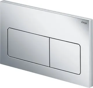 Viega WC Betätigungsplatte VfL 5 8601.1 aus Kunststoff in verchromt