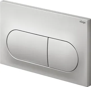 Viega WC Betätigungsplatte VfL 6 8602.1 aus Kunststoff in edelmatt – Bild 2