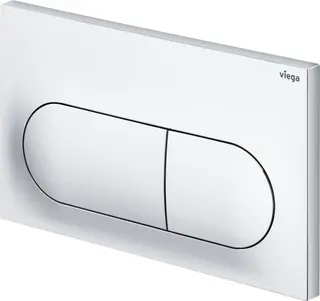 Viega WC Betätigungsplatte VfL 6 8602.1 aus Kunststoff in verchromt – Bild 2