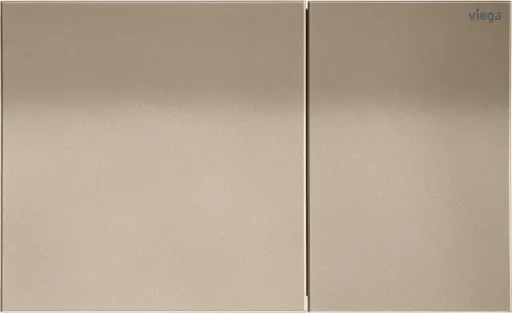 Viega WC Betätigungsplatte VfM 200 8620.1 aus Metall in kupfer/goldfarben