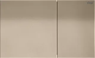 Viega WC Betätigungsplatte VfM 200 8620.1 aus Metall in kupfer/goldfarben