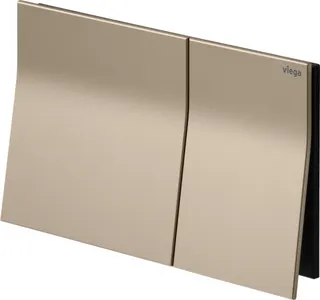Viega WC Betätigungsplatte VfM 200 8620.1 aus Metall in kupfer/goldfarben – Bild 2