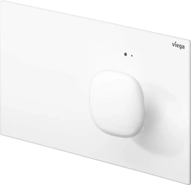 Viega WC Betätigungsplatte VfM 202 8622.1 aus Metall in verkehrsweiß