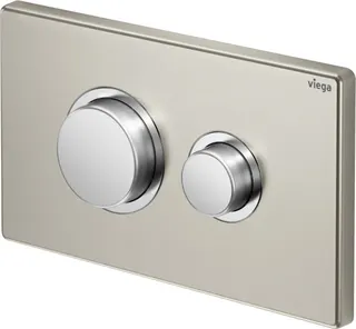Viega WC Betätigungsplatte VfP 11 8631.1 aus Edelstahl in gebürstet – Bild 2