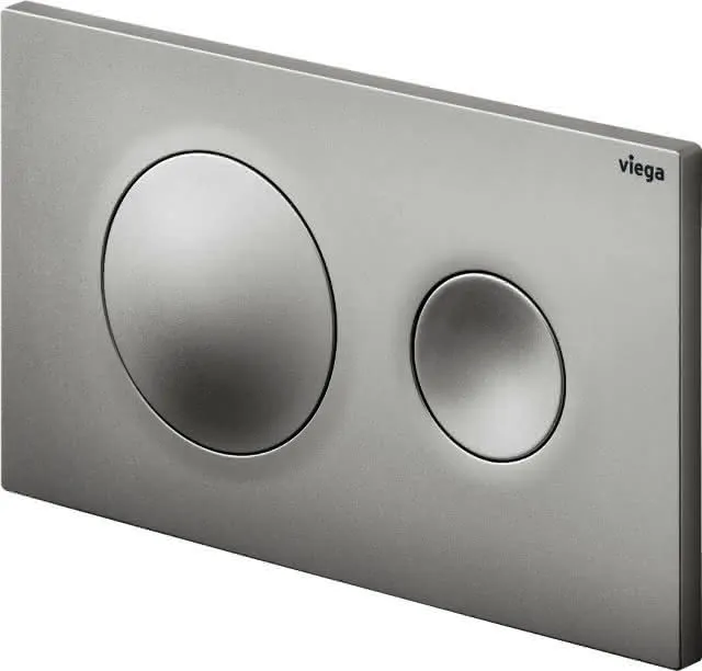 Viega WC Betätigungsplatte VfS 20 8610.1 aus Kunststoff in edelmatt
