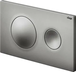 Viega WC Betätigungsplatte VfS 20 8610.1 aus Kunststoff in edelmatt