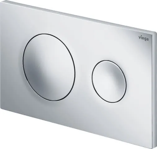 Viega WC Betätigungsplatte VfS 20 8610.1 aus Kunststoff in verchromt