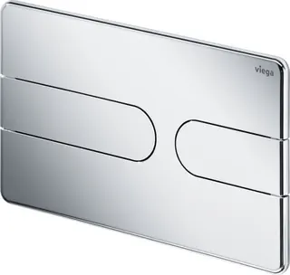 Viega WC Betätigungsplatte VfS 23 8613.1 aus Kunststoff in verchromt – Bild 2