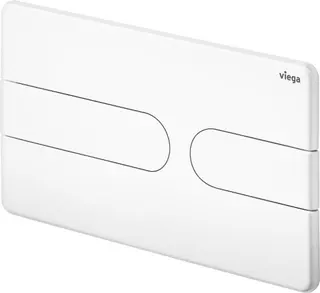 Viega WC Betätigungsplatte VfS 23 8613.1 aus Kunststoff in weiß alpin – Bild 2