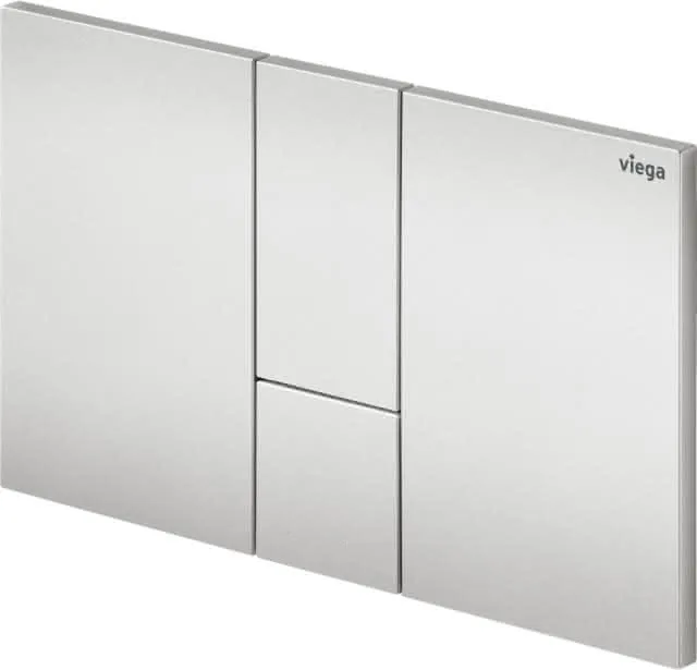 Viega WC Betätigungsplatte VfS 24 8614.1 aus Kunststoff in edelmatt