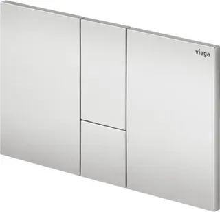 Viega WC Betätigungsplatte VfS 24 8614.1 aus Kunststoff in edelmatt