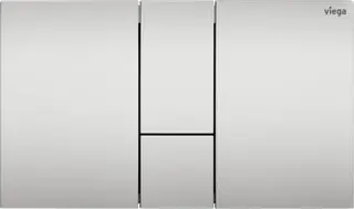 Viega WC Betätigungsplatte VfS 24 8614.1 aus Kunststoff in edelmatt – Bild 2