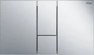 Viega WC Betätigungsplatte VfS 24 8614.1 aus Kunststoff in verchromt – Bild 2