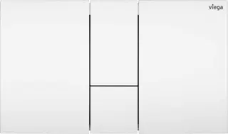 Viega WC Betätigungsplatte VfS 24 8614.1 aus Kunststoff in weiß alpin