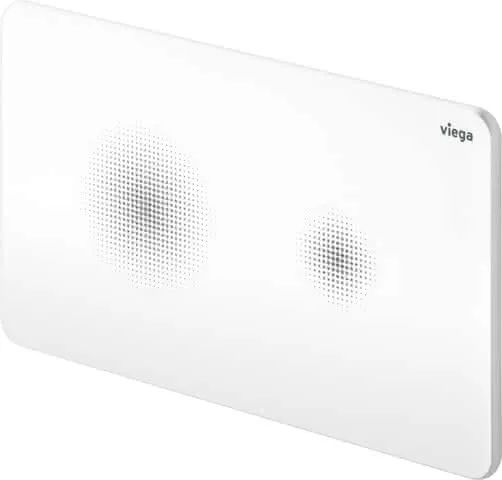 Viega WC Betätigungsplatte VfS 25 8615.1 aus Kunststoff in weiß alpin