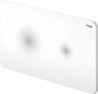 Viega WC Betätigungsplatte VfS 25 8615.1 aus Kunststoff in weiß alpin