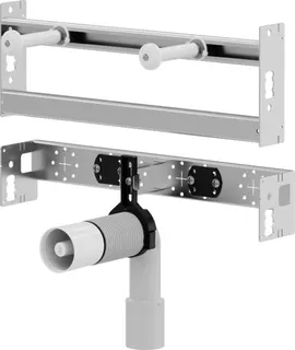 Viega Waschtisch Modul Prevista Dry Plus 8545 in 420 mm Stahl verzinkt – Bild 2