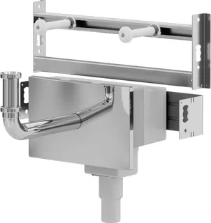 Viega Waschtisch Modul Prevista Dry Plus 8545.32 mit UP Anschlussbox in 420 mm – Bild 2